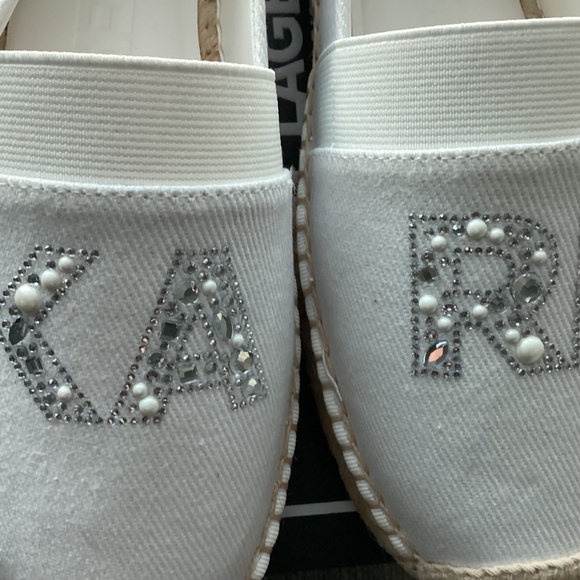 KARL LAGERFELD PARIS Manika Espadrille Loafer (Women), size 10M - Picture 15 of 15